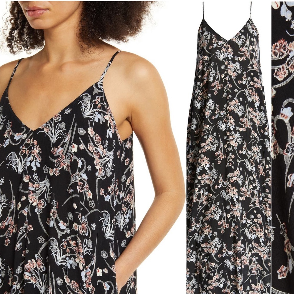 NWOT Treasure & Bond Print Maxi Dress - Picture 4 of 9